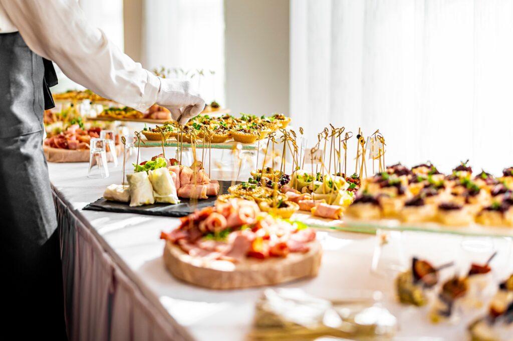 Fingerfood und Snacks | Stehtischhussen